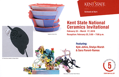 Kent State National Ceramics Invitational Card